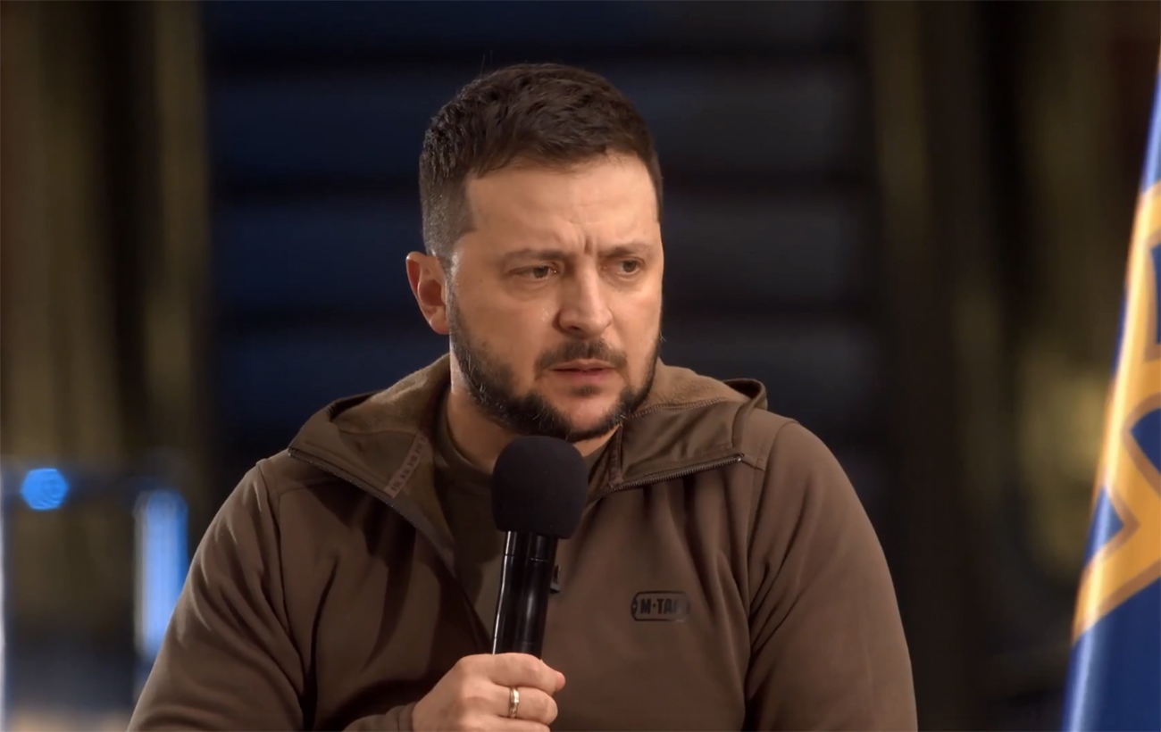 Два месяца войны. Главное с пресс-конференции Зеленского в метро